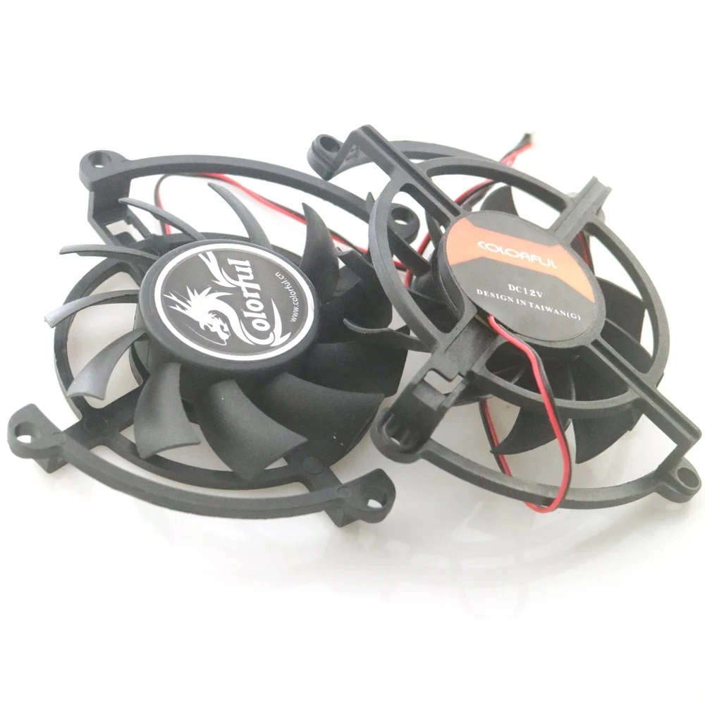 

12V 0.5A 65mm VGA Fan For iGame GTX 1050Ti GAMING 4G Graphics Card Cooling Fan 4Wire 4Pin