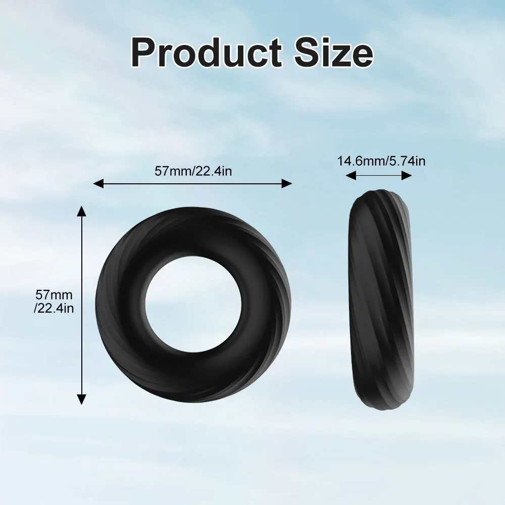 Male Cock Ring Lock Delay Ejaculation Penis Rings Cocking Chastity Scrotal Binding Ball Stretcher Sex Toy For Men anillo hombre