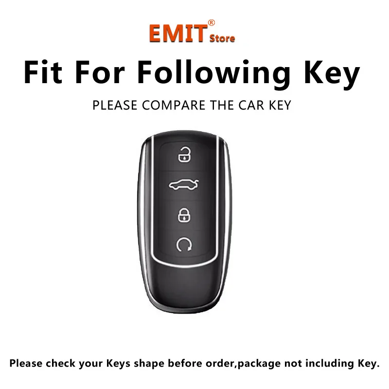 Premium Car Key Protection Case and Keychain Holder - Durable Remote Cover and Accessory Shell