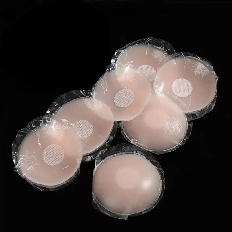Silicone Nipple Cover Reusable Women Breast Petals Lift Nipple Cover Invisible Petal Adhesive Strapless Backless Stick on Bra Silicone Breast Stickers