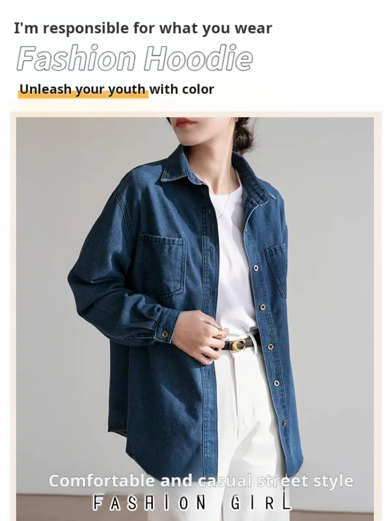 Рисунок 3 - Женская тонкая джинсовая рубашка