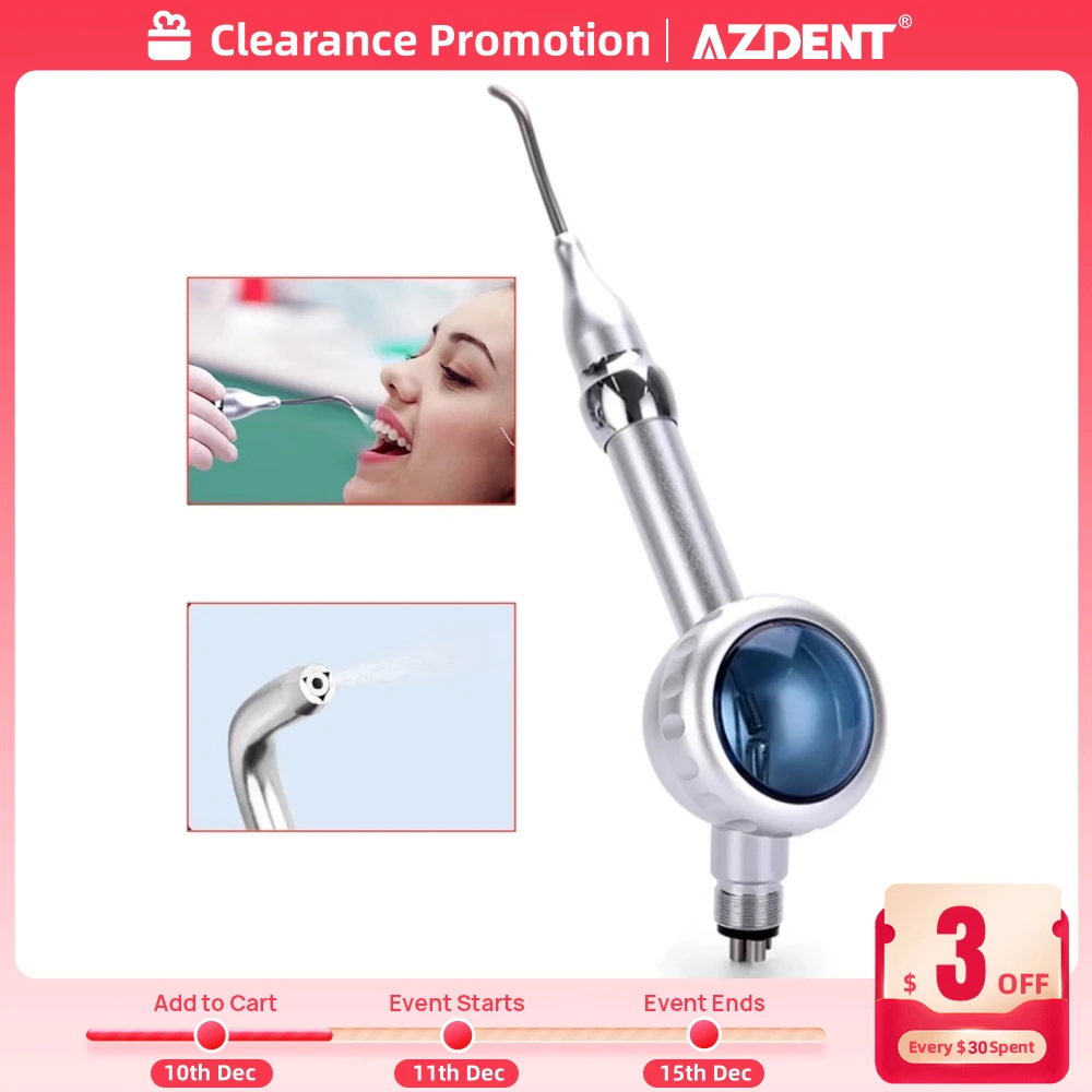 AZDENTDentalSandblastingGunAirPoweredToothPolishingSystemAnti