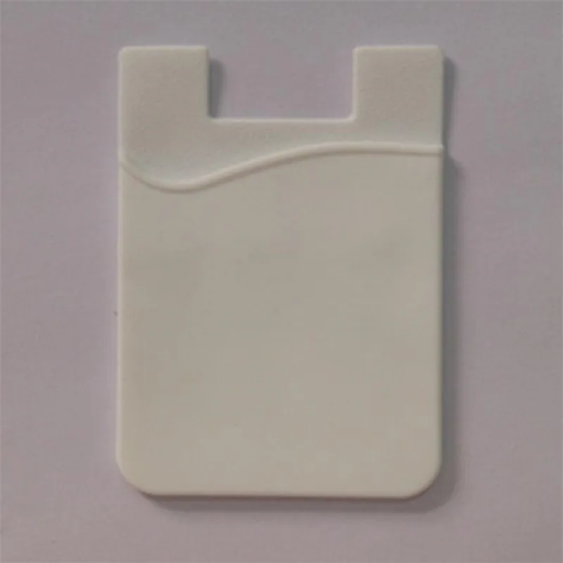 Silicone Phone Adhesive Card Holder Wallet