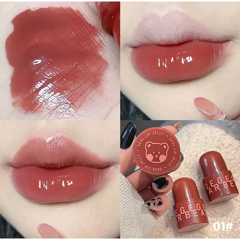 Mirror Moisturizing Lipsticks Whitening Jelly Sweet Lip Honey Lasting No Fading Seal Lip Glaze Makeup for Women Korean Cosmetics_voghion.com