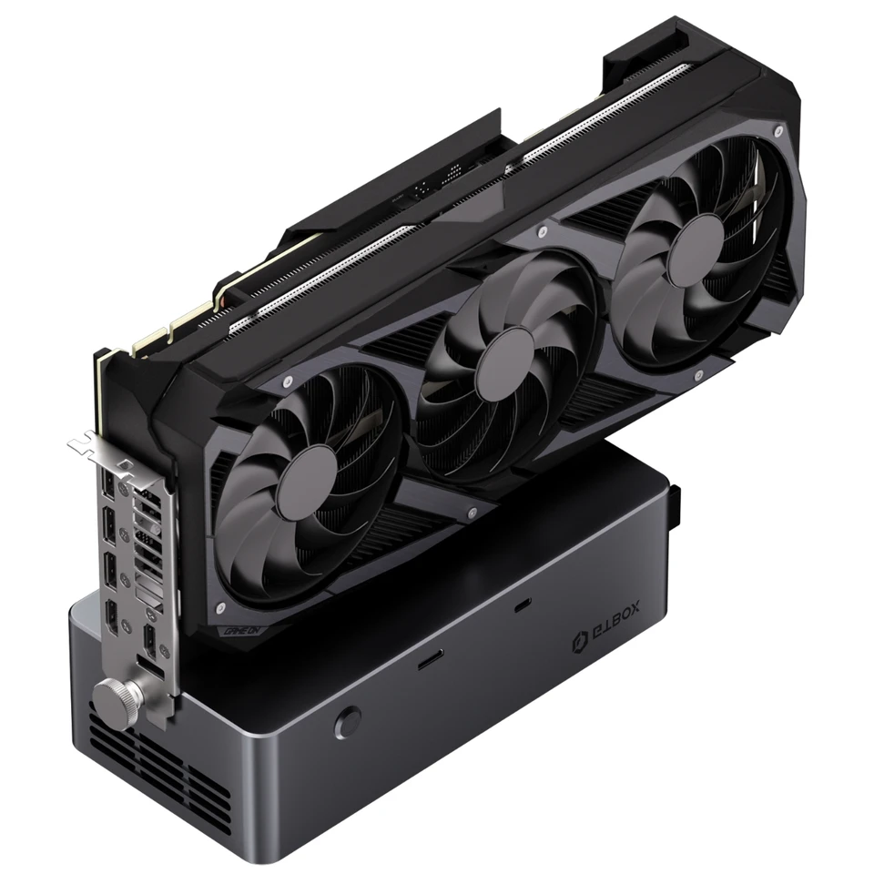 GTBOX G-DOCK/AOOSTAR AG02 EGPU ドック、OCulink USB4 ポート搭載