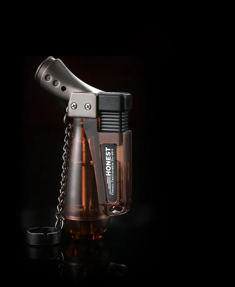 Description Picture 3 of itemNew Butane Jet Torch Lighter Cigarette Windproof Lighter Cigar for BBQ Kitchen Camping Outdoor Ignition Lighters Gadgets For Men