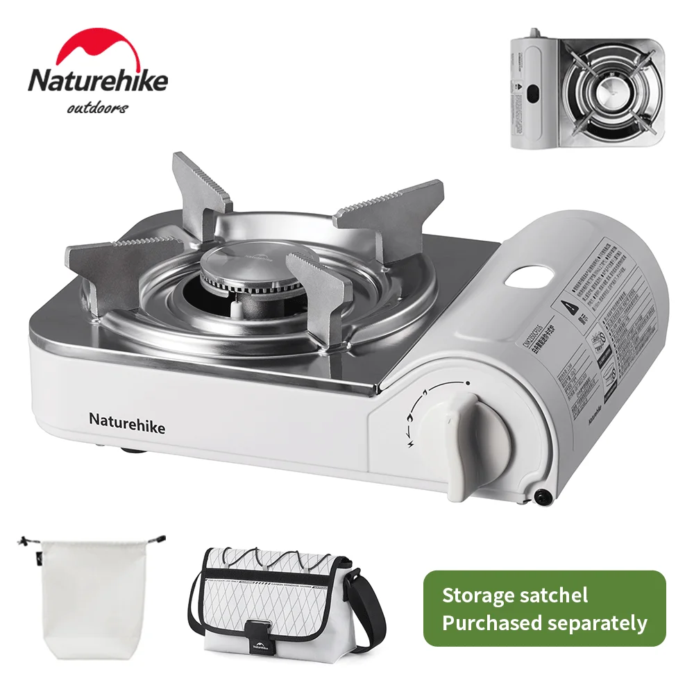 

Naturehike Portable Picnic Stove Camping Card Stove Outdoor Gas Burner BBQ Cooking Kitchen Hiking Equipment Heating Stove