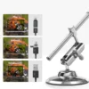 Teslong MS100 Portable USB Microscope, Microscope, 2 in 1, Intercom, RECORD, VIDEOS, TAKE PHOTOS, 8 LED Lights, 10X - 200X 2