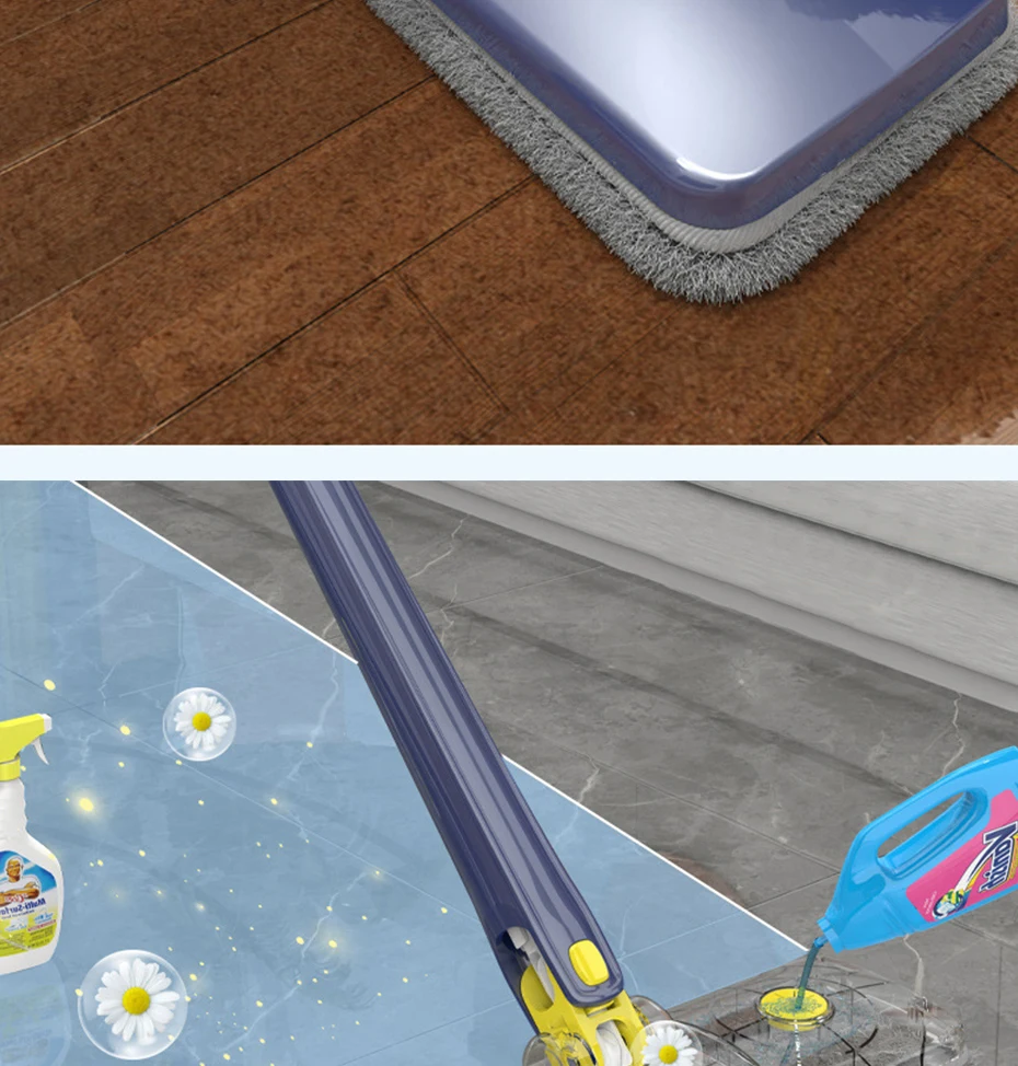 Vadrouille Plate en Microfibre