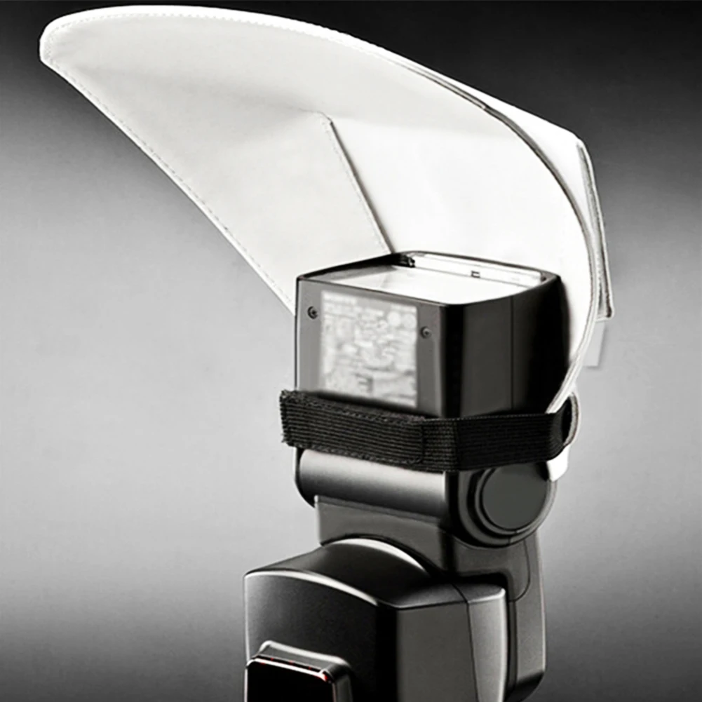 Flash Diffuser Professional Photography Reflect Light Arc Shaped Portable Universal Flash Diffuser flash diffuser
