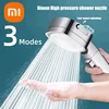 Xiaomi Adjustable Water Massage Sprayer High Pressure Shower Head Water Saving 3-Modes Shower Heads Home Bathroom Accessories 1