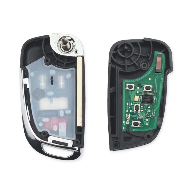 Keyyou ปุ่มกด2/3/4/5พับได้รีโมทอัจฉริยะ315MHz/433MHz ชิป ID46สำหรับ Chevrolet Cruze orland MALIBU Aveo Spark Sail 4