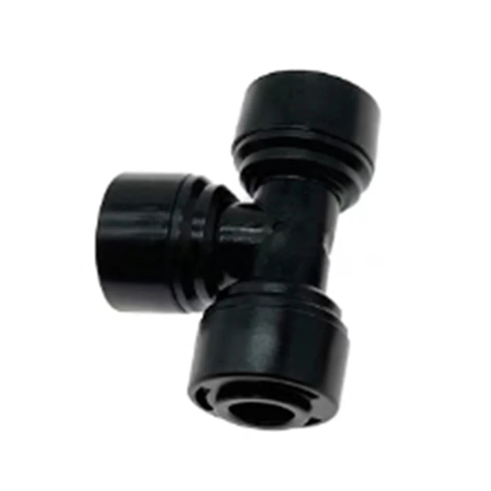 

1/4" Drip Irrigation Tee Connector For Irrigation Line Drip Sprinkler Garden Drip Irrigation Parts Watering Connector Clamp Part