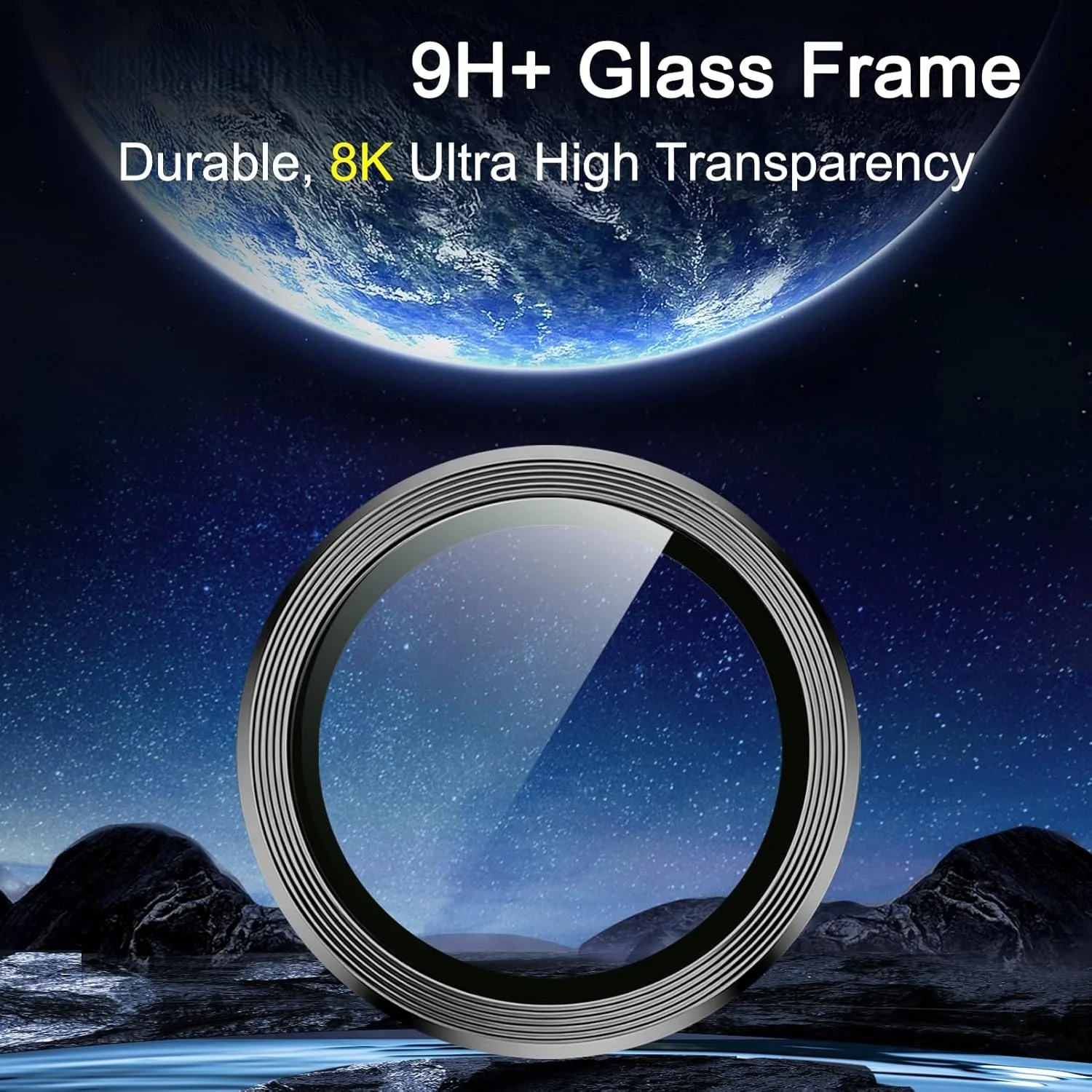 Metal Camera Lens Protector Ring Cover for Samsung Galaxy S26 Series - Set of 1-3, AR Glass Lens Guard