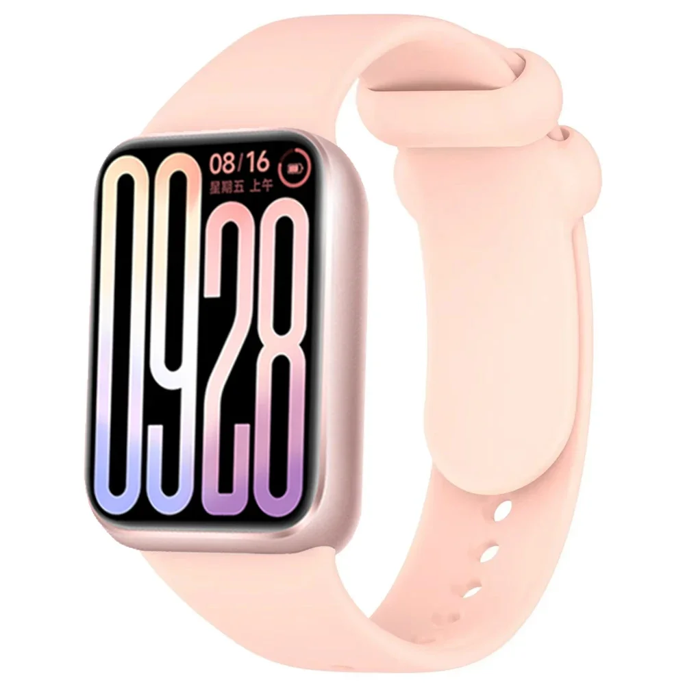Silicone Sport Smartwatch Replacement Wristband - Adjustable Strap Bracelet Accessories