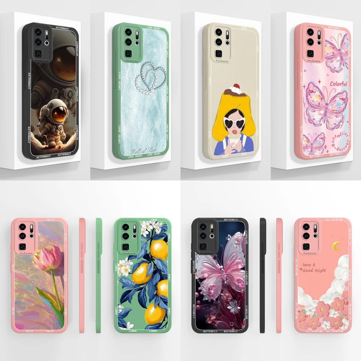 Candy Color Shockproof Durable Creative Soft Phone Bumper Case