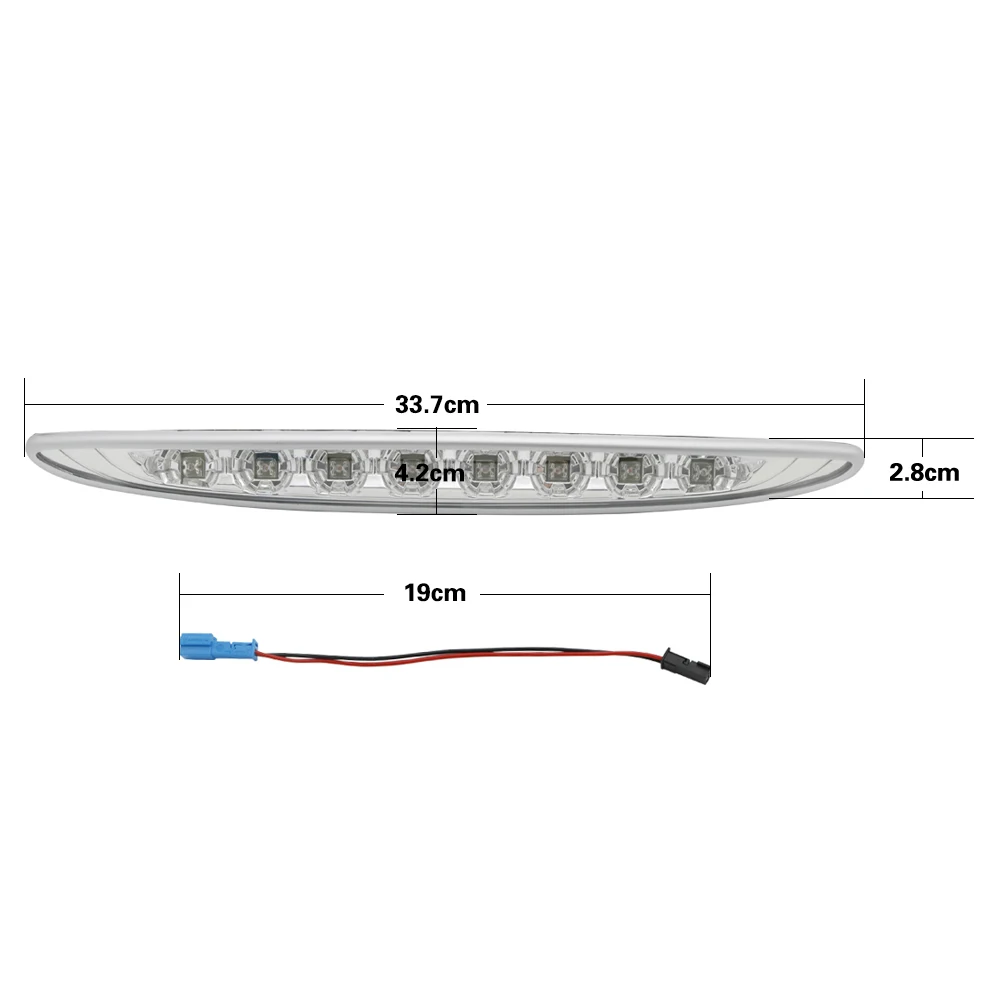 BMW�� LED �� ��° �극��ũ ����Ʈ, �̴� ���� R50 / R53 2002-2006 ���� ����Ʈ ����, �ڵ��� ����