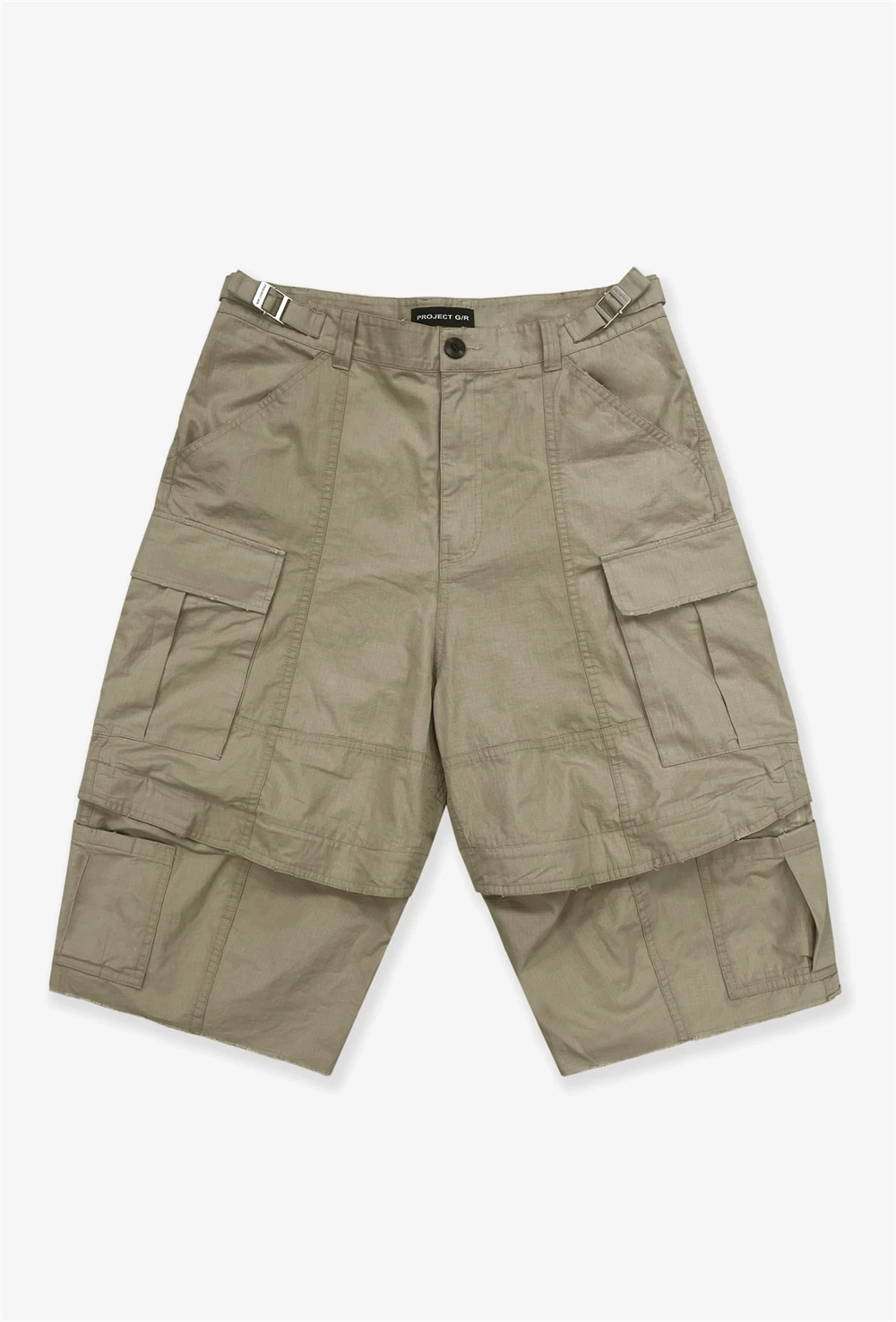 パンツ Project G/R Camo Cargo Shorts PROJECT G/R - Layered Skirt Cargo Shorts | HBX - Globally