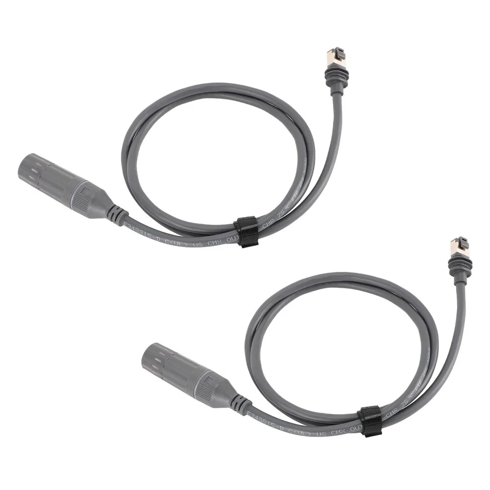 2PCS IP68 방수 케이블 어댑터 플러그 앤 플레이 간편 설치 SPX 플러그 - Gen 3 디쉬 라우터용 RJ45 어댑터