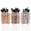 1pcs Metal Makeup Brush Storage Holder Test Tube Eyebrow Pencil Organizer Bead Crystal Jar Jewelry Diamond Cosmetic Box 4