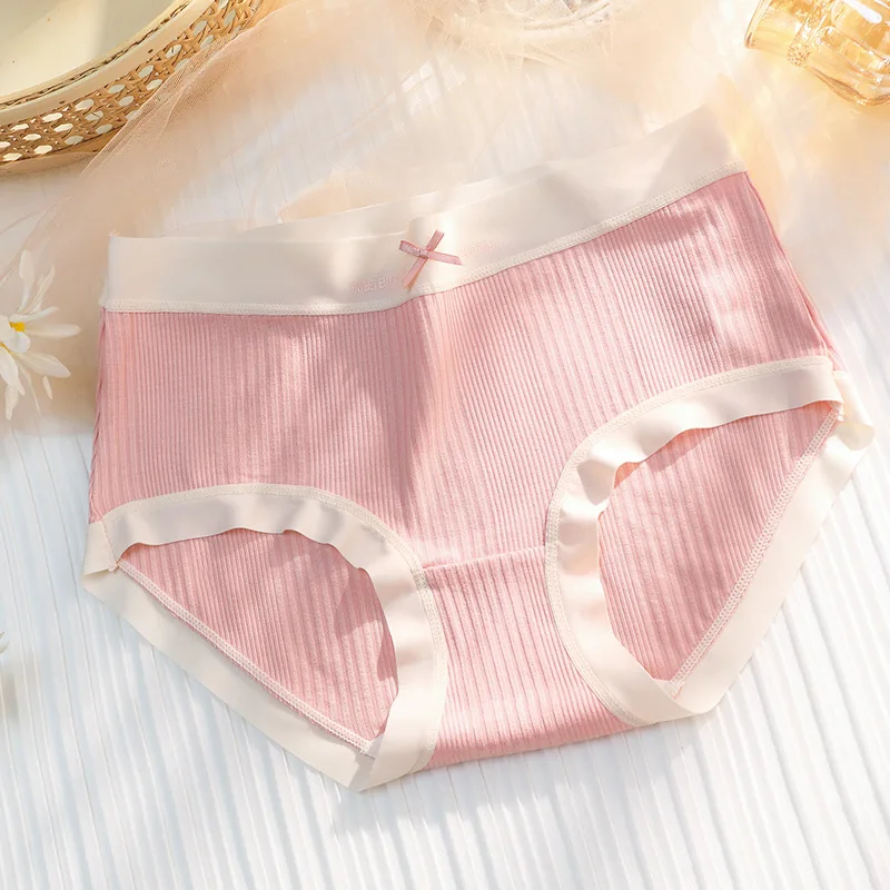 6pcs Women sexy lingerie panties non-trace antibacterial breathable invisible naked girl feels comfortable underwear briefs