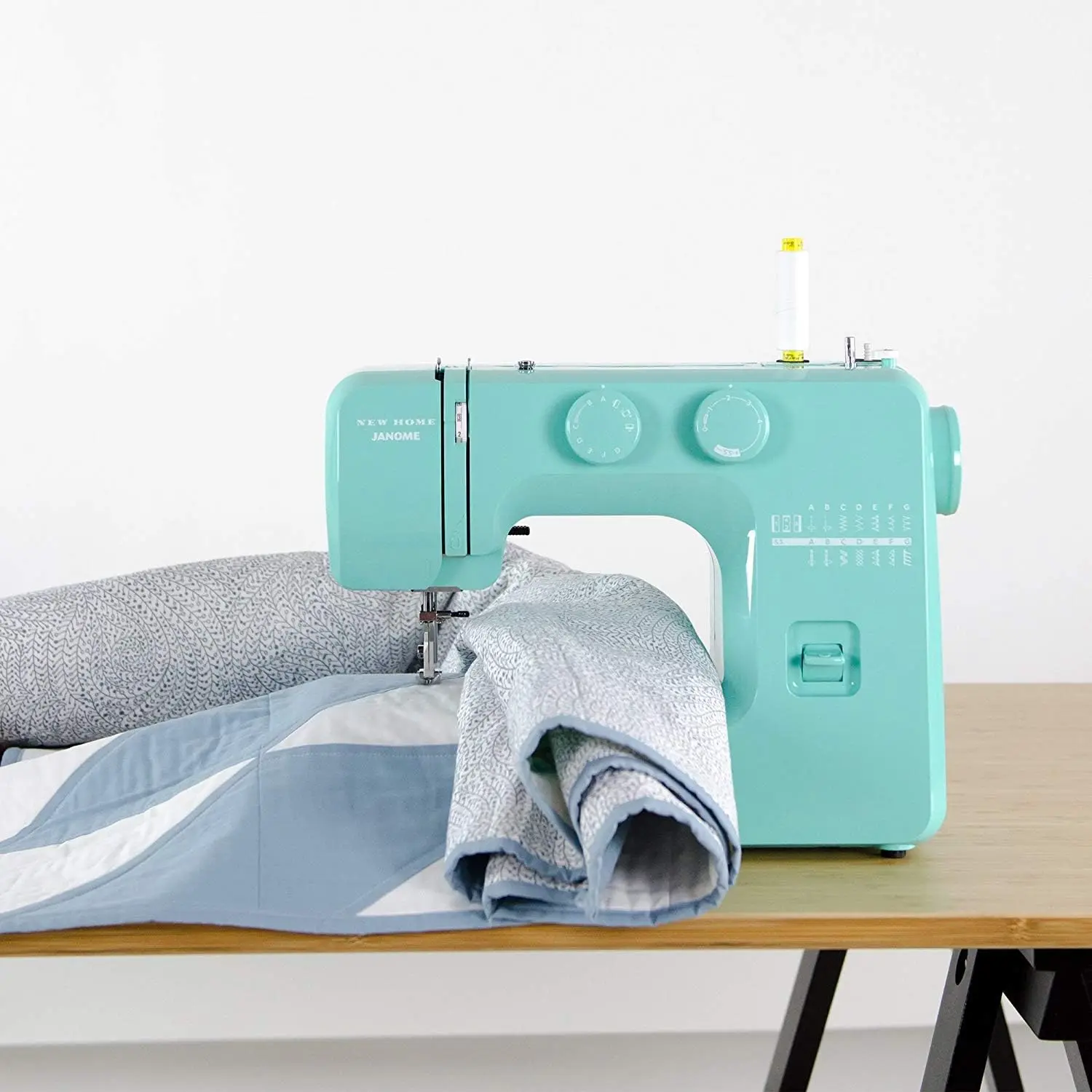 Arctic Crystal Easy-to-Use Sewing Machine with Interior Metal Frame, Bobbin Diagram, Tutorial Videos, Made with Beginners in Min 4