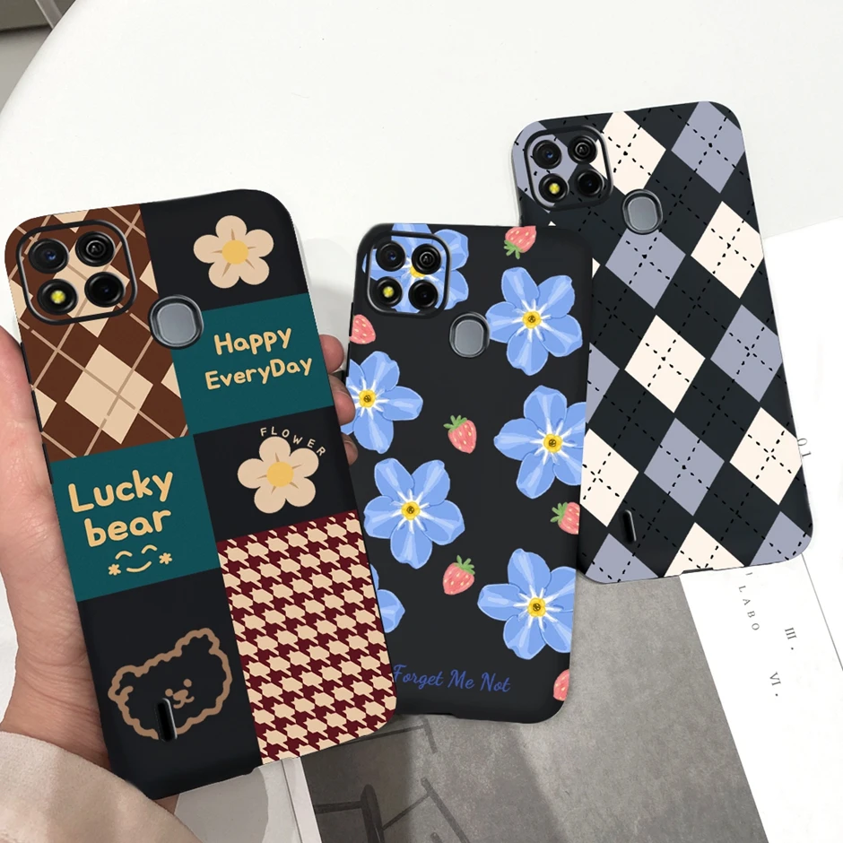 Per Itel A57 Custodia Morbida In Silicone Per Cartoni Animati Per Itel A57 A16 A26 Cover Posteriore Itela57 Coque Fundas