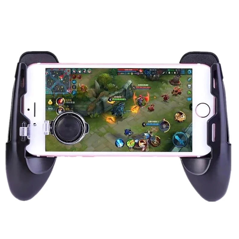 3 in 1 휴대폰 액세서리 모바일 폰 디바이스 컨트롤러 홀더 PUBG 게임용 게임패드 조이스틱 IOS 안드로이드 4.5-6.5인치용