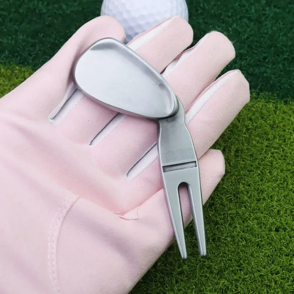 Description Picture 5 of itemGolf Accessories Spacecraft Golf Green Fork Zinc Alloy Magnetic Golf Ball Fork Multifunctional Portable Divot Fork Golf Club