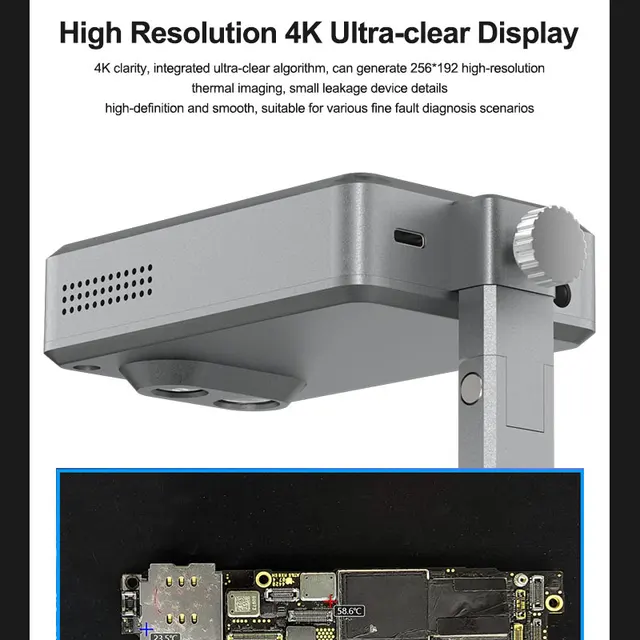 كاميرا حرارية SUNSHINE TB-08 Pro (عدسة مزدوجة) 4