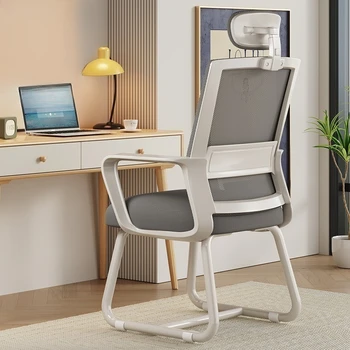 Sedia per computer Sedia da giocatore Sedia direzionale Comoda sedia ergonomica Ufficio sedentario Riunioni Dormitorio Sedie per studenti universitari