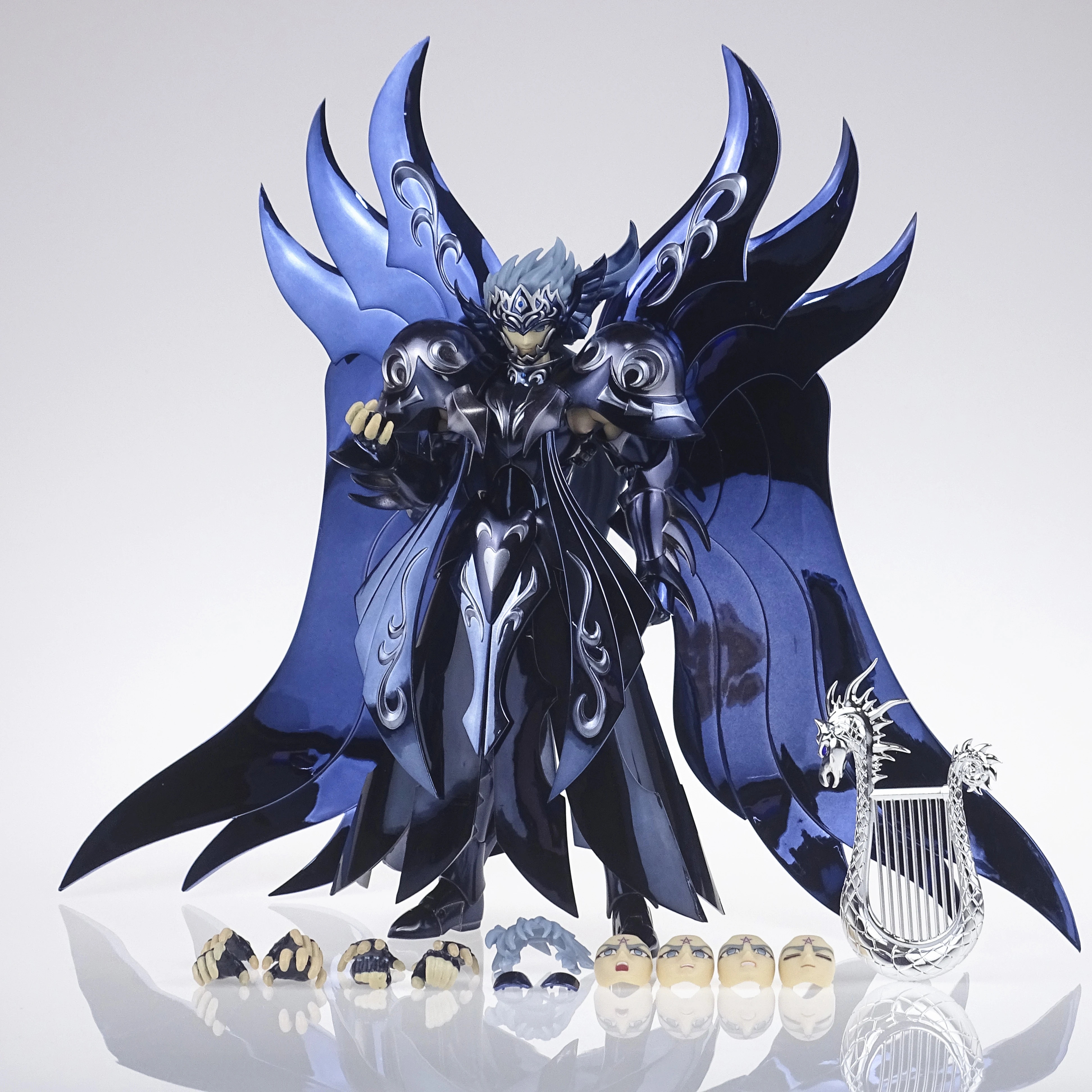 Saint Seiya Myth Cloth Exm New Action Figure Toys God Of Death Thanatos Knight Of The Zodiac Saint Figures Toy Pre-Sale