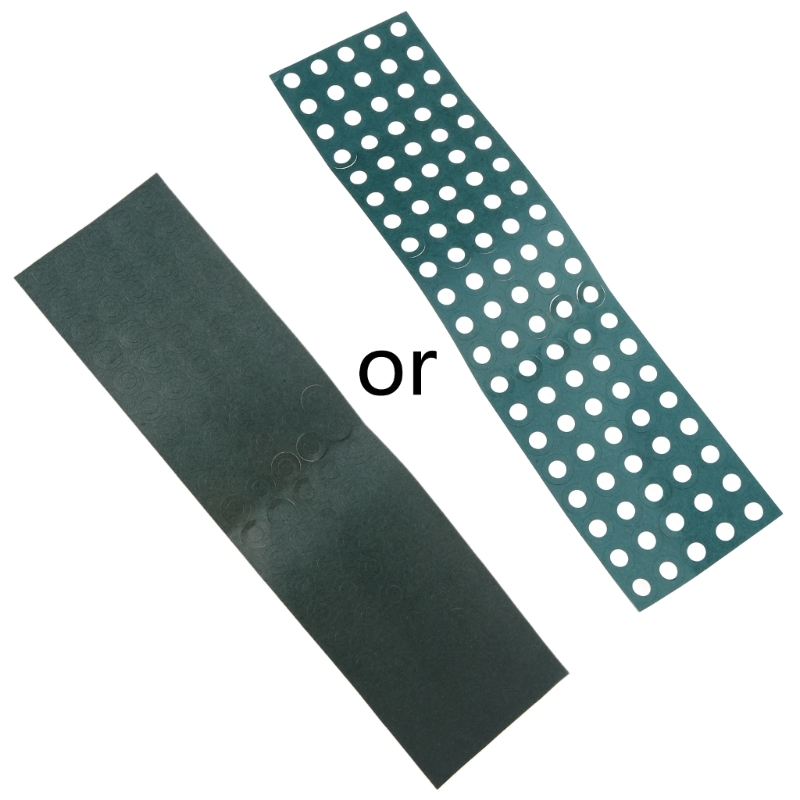 100PCS 18650 Lithium Insulator Rings Hollow Paper Pad Insulation Sticker