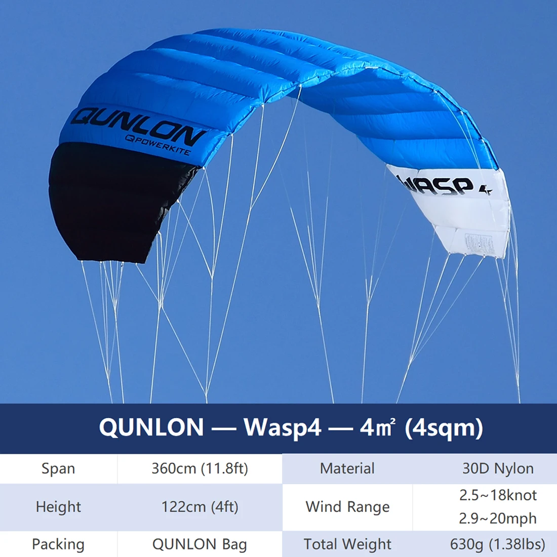 Cerf-volant,Cerf-volant Delta de 2.8 m avec outils de vol,Sports de