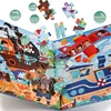Wooden Jigsaw Magnetic 3D Puzzles Book Educational Toys For Children Baby Kid Portable Montessori Learning Intelligence ﻿Toys 3
