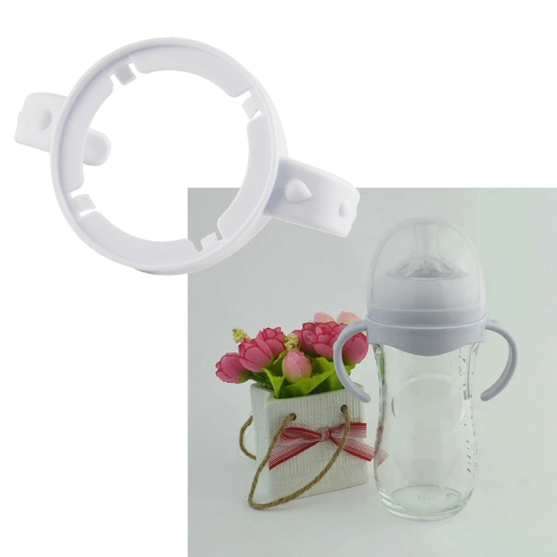 Bottle Grip Handle for Avent Natural Wide Mouth PP Glass Feeding Baby Bottle 
