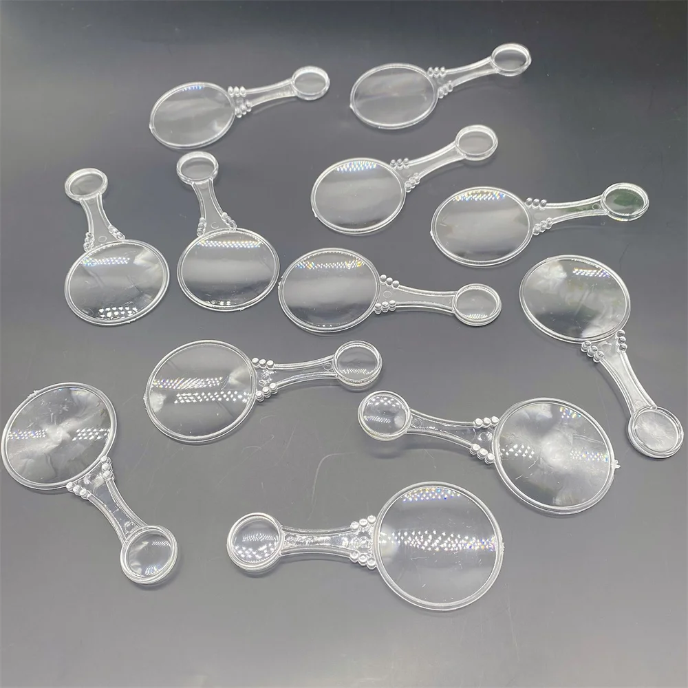 

Small Magnifying glass Toys for children gift very funny small plastic magnifier toy Creative reading glass toy