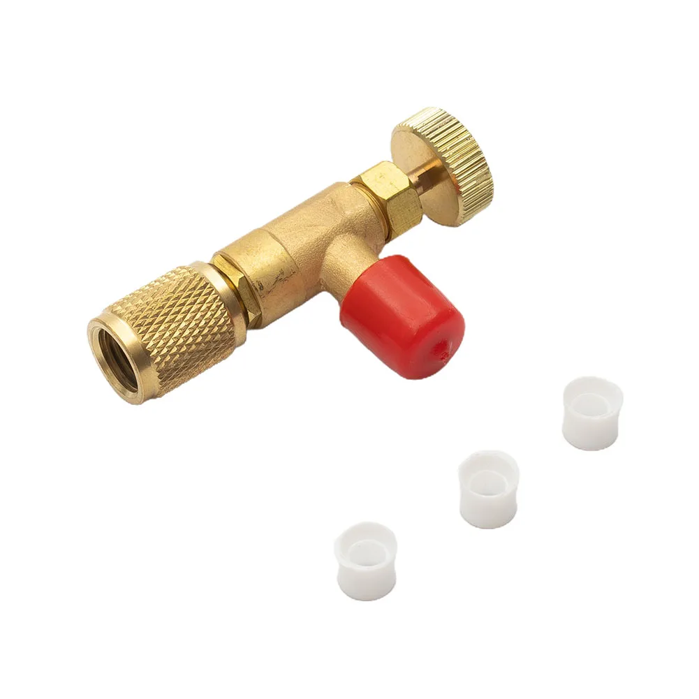 

Durable New Practical Air-conditioning Fluoride Safety Valve Cooling For 1/4\" Golden Parts Pressure Refrigeration CNC Machining