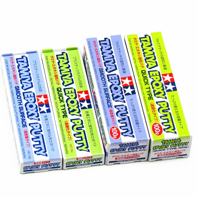 87051 Tamiya Putty two-component (Quick Type) epoxy. (time of FR. 5-6h) 25g  (Epoxy Putty) :: Primer, putty, consumables :: Tamiya