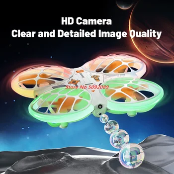 Intelligent Obstacle Avoidance Drones With 4K HD Camera Mini Drone Led Light Foldable Quadcopter Dron Toy Boy Kid RC Gifts Toys 1