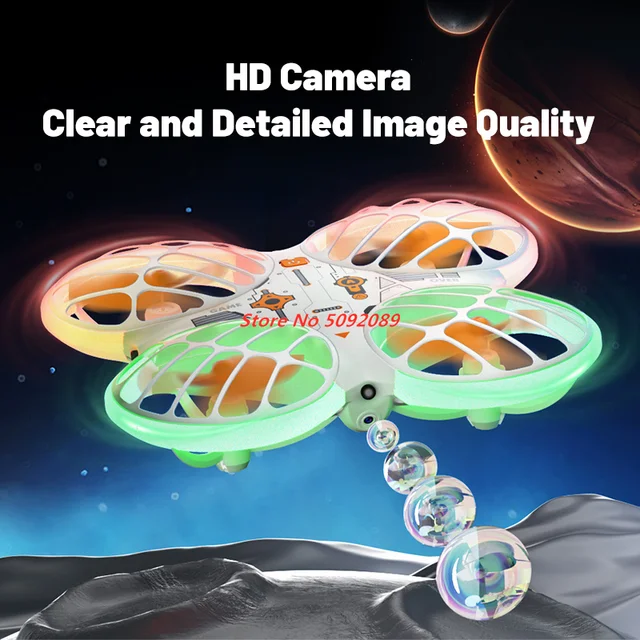 Intelligent Obstacle Avoidance Drones With 4K HD Camera Mini Drone Led Light Foldable Quadcopter Dron Toy Boy Kid RC Gifts Toys 1