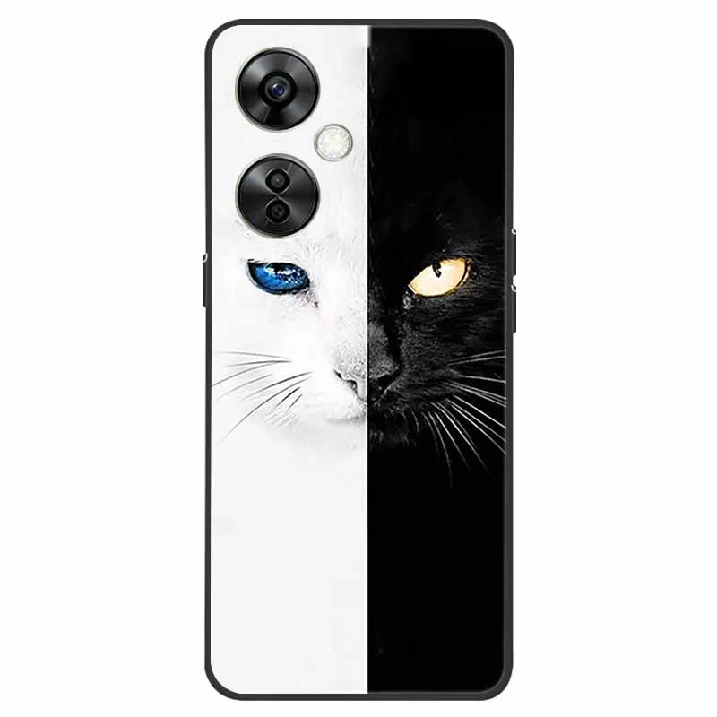 Silicon TPU Soft Phone Cover - Cute Cat Design