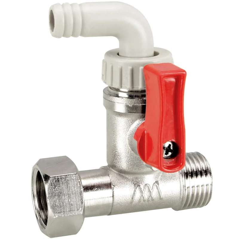 

1 шт. латунный хромированный водонагреватель клапан G1/2 'соединительные фитинги шаровой клапан для сброса давления на слив воздуха и грязи DN15