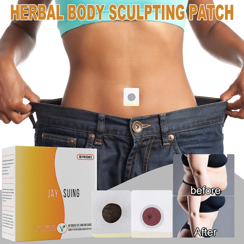 Herbal Slimming Navel Sticker Weight Lose Products Shaping Patches