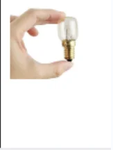 6 Pack Light Bulb T26 E12/E14/E17/E27/B22 25/15W 120V/230V Incandescent Small Edison for Microwave, Oven, Fridge, Salt Lamp