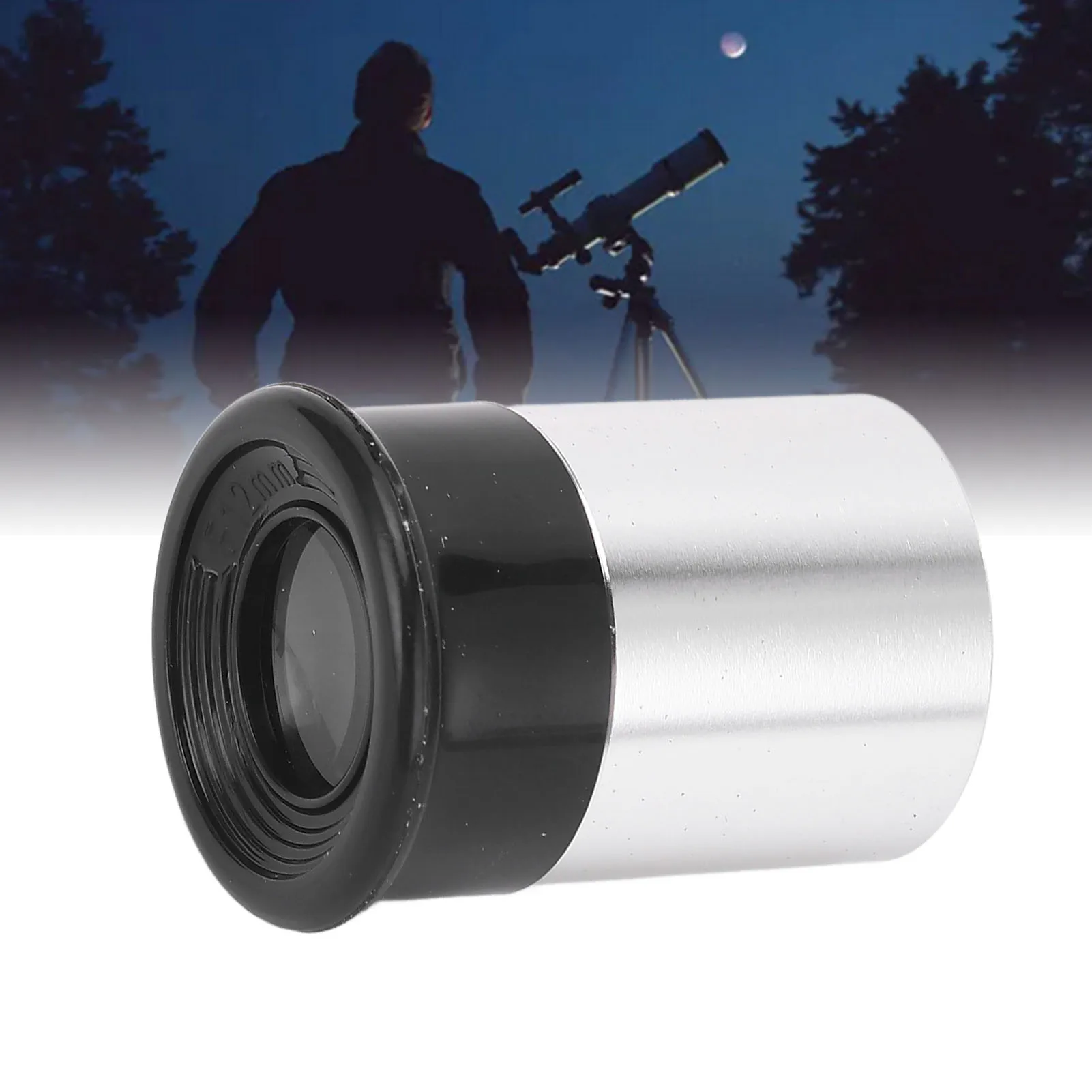 고화질 완전 멀티 코팅 망원경 접안렌즈, F12mm, M28.6 표준 스레드 광학 유리, 0.965 인치, 신제품