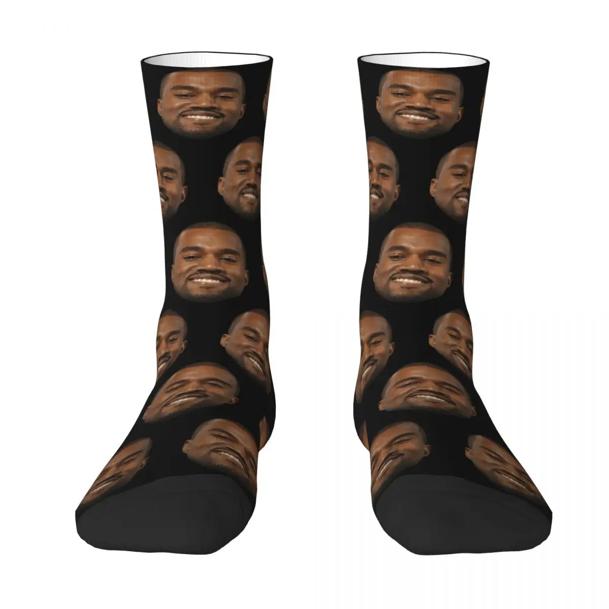 

Забавные носки Kanye West для мужчин и женщин, смешные носки в стиле хип-хоп для весны, лета, осени и зимы, подарок