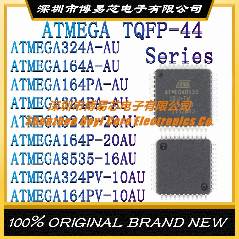 ATMEGA324A-AU ATMEGA164A ATMEGA164PA ATMEGA324PA ATMEGA324P- ATMEGA164P-20AU ATMEGA8535-16AU ATMEGA324PV ATMEGA164PV-10AU TQFP44 （1pcs） new atmega164pa au atmega164a au atmega164p 20au atmega164pv 10au atmega164a atmega ic mcu chip tqfp 44