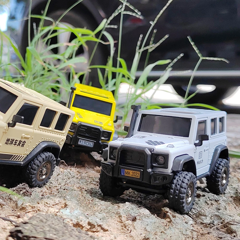 LDARC 1:43 Scale Mini RC Crawler RTR RC Rock Truck X43 4x4 2.4GHZ Hobby Grade Remote Control Car Model Vehicle RC Buggy 2