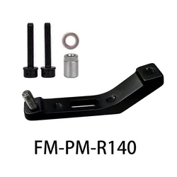 Enhanced Bike Disc Brake Adapter for Caliper Conversion, Front/Rear 140mm & 160mm Rotor Compatibility (B Rear 140mm)